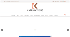 Desktop Screenshot of katrinatique.com